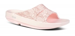 Oofos OOahh Limited Slide Sandal Sandalen Damen Rosa | 954186VAU