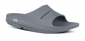 Oofos OOahh Slide Sandal Sandalen Herren Slate | 035479NAD