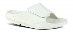Oofos OOahh Sport Flex Sandal Sandalen Herren Grau | 291357HRU