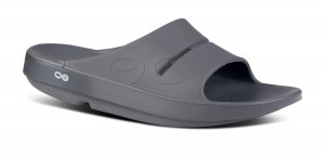Oofos OOahh Sport Slide Sandal Sandalen Herren Dunkel | 983017PVJ