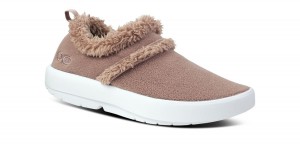 Oofos OOcoozie Low Shoe Hausschuhe Damen Schokolade | 460823BPF