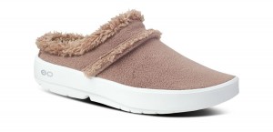 Oofos OOcoozie Mule Shoe Hausschuhe Damen Schokolade | 352849KSJ