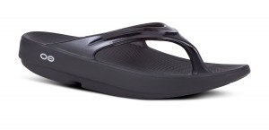Oofos OOlala Sandal Sandalen Damen Schwarz | 578014HOZ