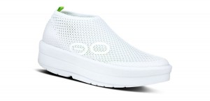 Oofos OOmega Chukka Shoe Schuhe Damen Weiß | 681752XFH