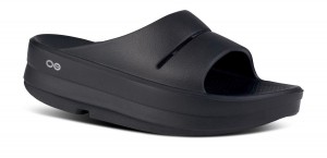 Oofos OOmega OOahh Sandal Sandalen Damen Schwarz | 082793GAI
