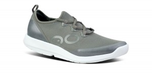 Oofos OOmg Sport LS Low Shoe Schuhe Herren Weiß Olivgrün | 807314GLW