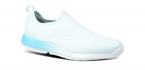 Oofos OOmg Sport Low Shoe Schuhe Damen Helltürkis | 825314VDW