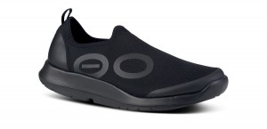 Oofos OOmg Sport Low Shoe Schuhe Herren Schwarz | 418653XEK